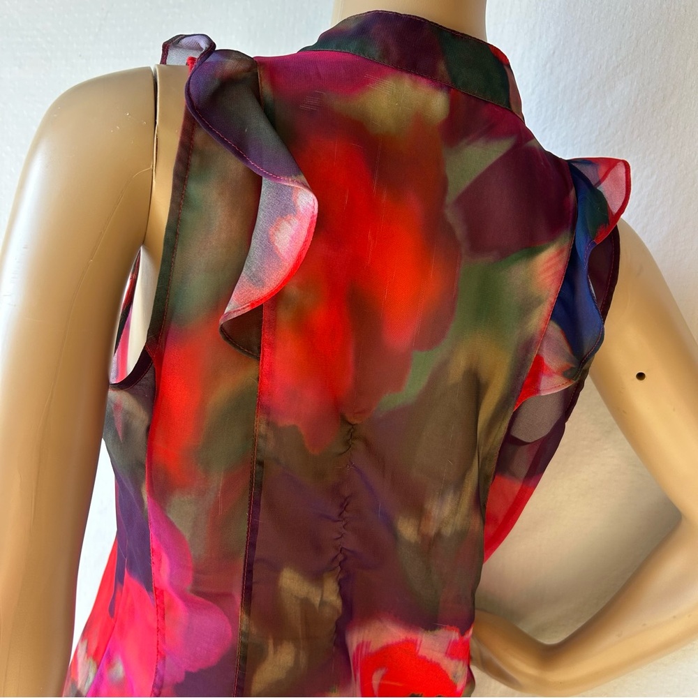 Multicolor Ruffled Express Top - Picture 5 of 9